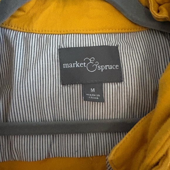 Market & Spruce Mustard Jacket - Picture 3 of 3